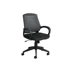 Office Chairs*Offices to go Mesh Back Fabric Manager Chair, Gray and Black (OTG10902B)