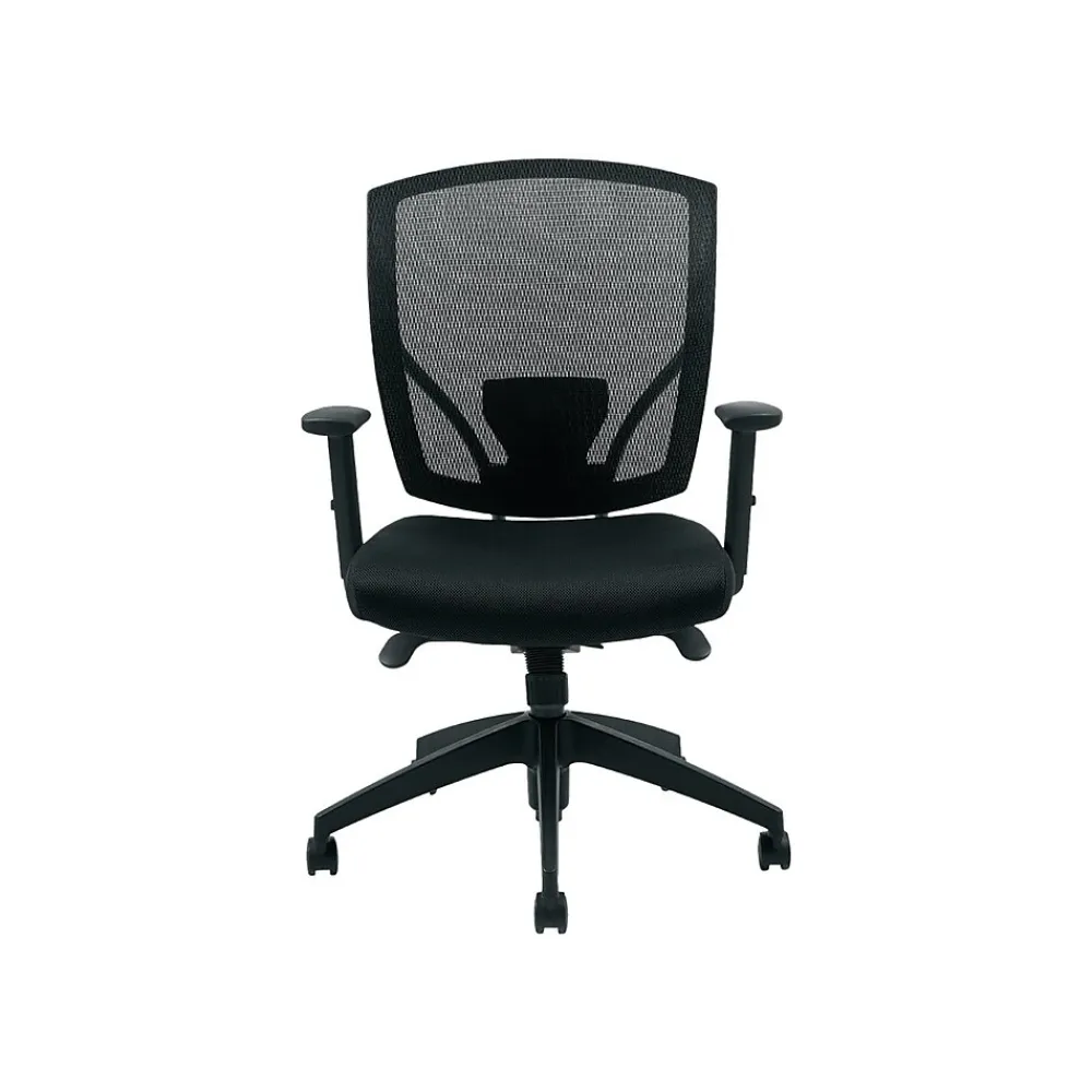 Office Chairs*Offices to go Mesh Fabric Task Chair, Black (OTG2801)