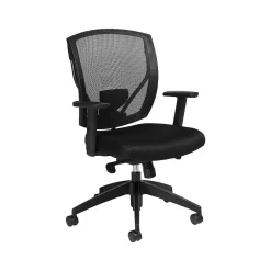 Office Chairs*Offices to go Mesh Fabric Task Chair, Black (OTG2801)