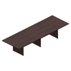 Office Desks*Offices to go Superior 144" Conference Table, American (TDSL14448RECSAML) Mahogany