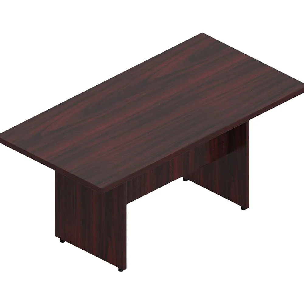 Office Desks*Offices to go Superior 96" Conference Table, American (TDSL9644RECSAML) Mahogany