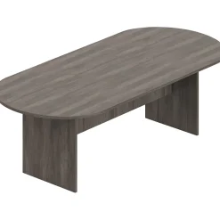 Conference Room Tables*Offices to go Superior 95" Racetrack Conference Table, Artisan Gray (TDSL9544RSAGL)