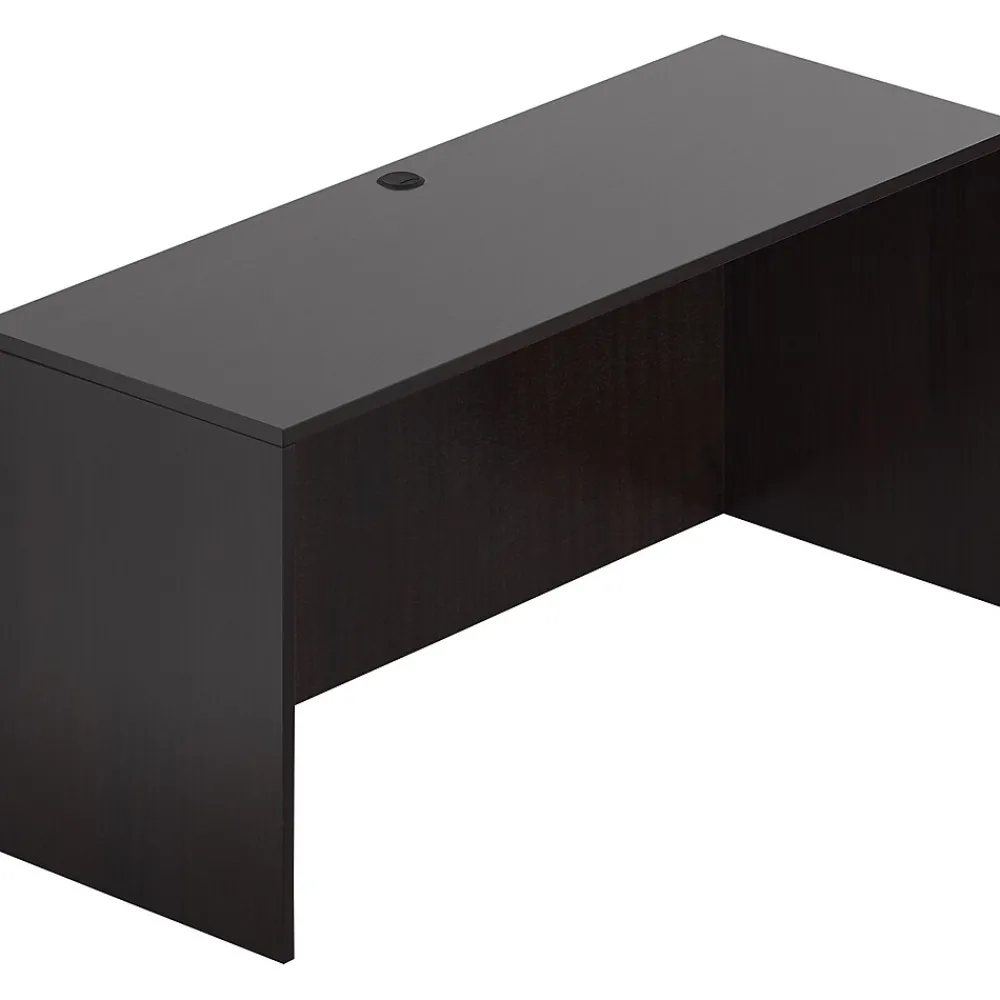 Computer Desks*Offices to go Superior Credenza Shell, American Espresso, 29 1/2"H x 66"W x 24"D