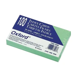 Index Cards*Oxford 3