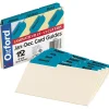 Index Cards*Oxford Index Card Files, 4" x 6", Multicolor (04613)
