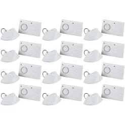 Index Cards*Oxford ® JustFlip-it!™ 3" x 5" Punched & Perfed Study Cards, Ruled, White, 75 Per Pack, 12 Packs (ESS63506-12)