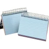 Index Cards*Oxford Spiral 4" x 6" Index Cards, Ruled, Assorted Colors (50/Pack)