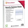 Security & Carbon*Paris DocuGard Standard 8.5" x 11" Business Security Check In Middle, 24 lbs., Blue, 500 Sheets/Ream, 2500/Carton (04509)