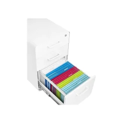 File Cabinets*Poppin Stow 3-Drawer Mobile Vertical File Cabinet, Letter/Legal Size, Lockable, 24