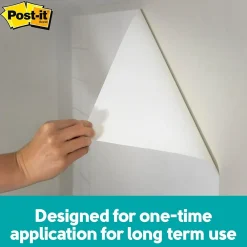 Dry Erase*Post-it Easy Erase Adhesive Dry-Erase Whiteboard, 3' x 2' (FWS3X2)