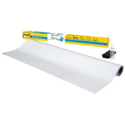 Dry Erase*Post-it Easy Erase Plastic Adhesive Dry-Erase Whiteboard, 4' x 3' (FWS4X3)