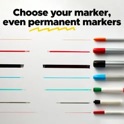 Dry Erase*Post-it Easy Erase Plastic Adhesive Dry-Erase Whiteboard, 4' x 3' (FWS4X3)