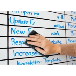 Dry Erase*Post-it Easy Erase Plastic Adhesive Dry-Erase Whiteboard, 4' x 3' (FWS4X3)