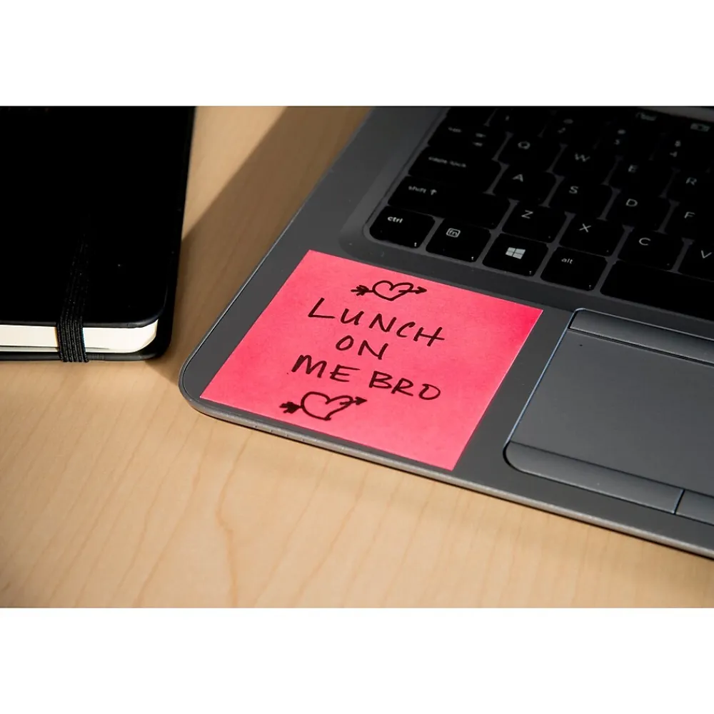 Post-It Notes*Post-it Notes, 3" x 3", Assorted Collection, 400 Sheet/Pad (2027) Assorted Brights