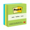 Post-It Notes*Post-it Notes, 4" x 4", Floral Fantasy Collection, Lined, 200 Sheet/Pad, 3 Pads/Pack (6753AUL)