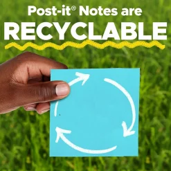 Post-It Notes*Post-it Notes, 3" x 3", Collection, Lined, 100 Sheet/Pad, 6 Pads/Pack (6306AN) Poptimistic