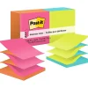 Sticky Notes*Post-it Pop-up Notes, 3" x 3", Poptimistic Collection, 100 Sheet/Pad, 12 Pads/Pack (R330NALT)