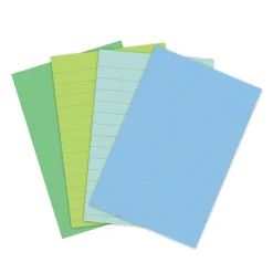 Post-It Notes*Post-it Recycled Super Sticky Notes, 4" x 6", Collection, 45 Sheet/Pad, 4 Pads/Pack (4621R-4SST) Oasis