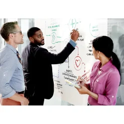 Dry Erase*Post-it ® Super Sticky Dry Erase Surface, 3' x 4' (DEF4x3)