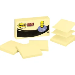 Post-It Notes*Post-it ® Super Sticky Refill Pop-up Notes, Canary Yellow, 2" x 2", 20/Pk