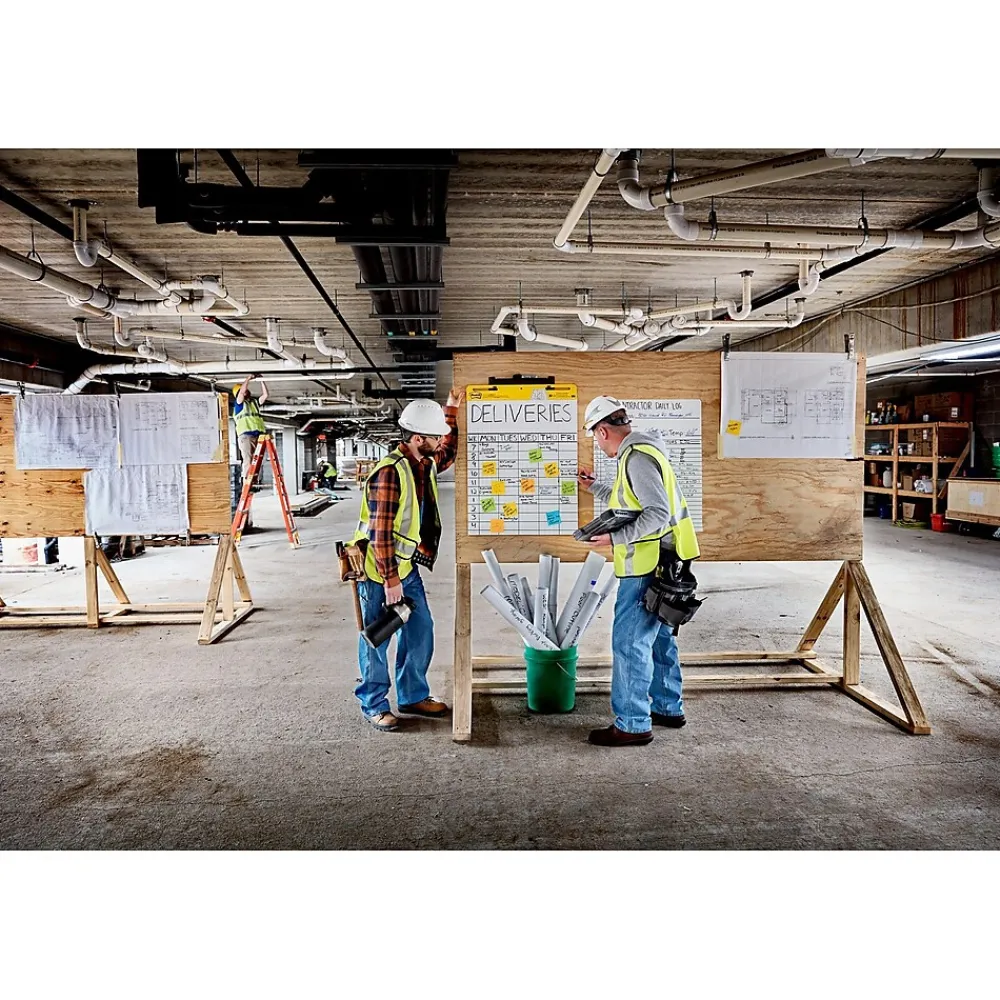 Easel Paper Pads*Post-it Super Sticky Wall Easel Pad, 25" x 30", Grid Lined, 30 Sheets/Pad, 4 Pads/Pack (560VAD4PK)