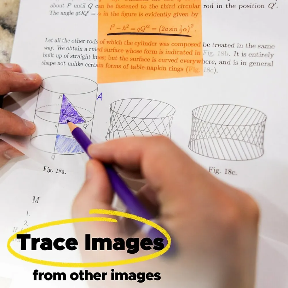 Post-It Notes*Post-it Transparent Notes, 2.8" x 2.8", Assorted Collection, 30 Sheet/Pad, 3 Pads/Pack (600-3COL)