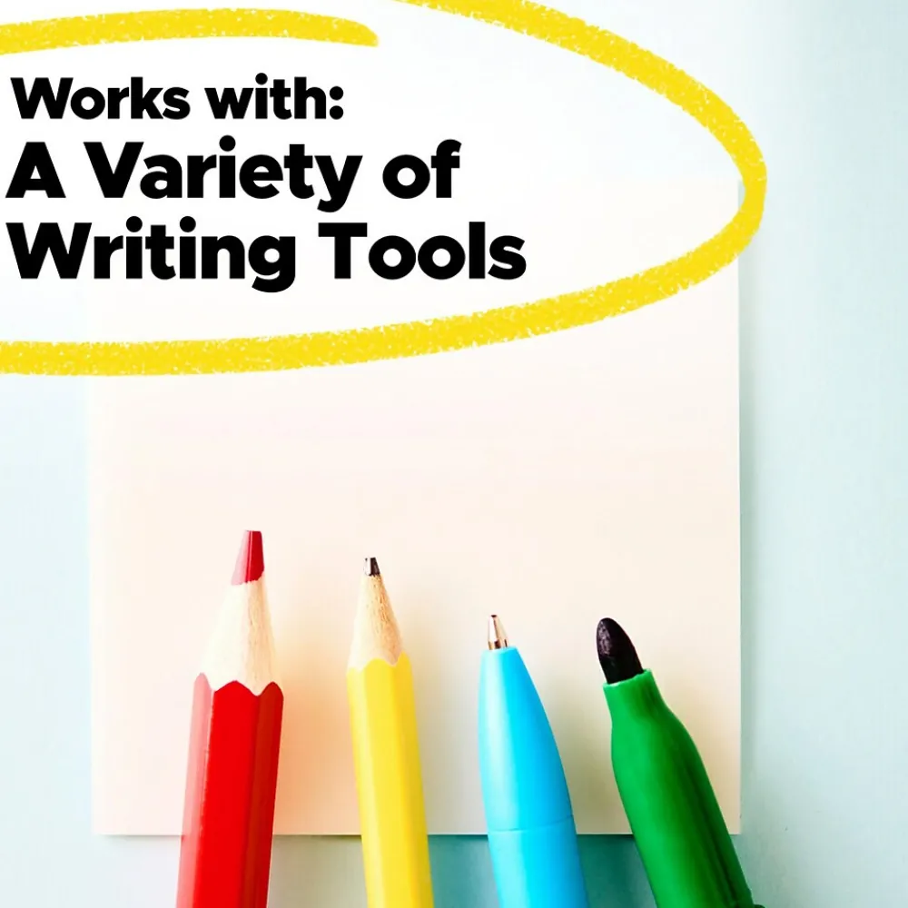 Post-It Notes*Post-it Transparent Notes, 2.8" x 2.8", Assorted Collection, 30 Sheet/Pad, 3 Pads/Pack (600-3COL)