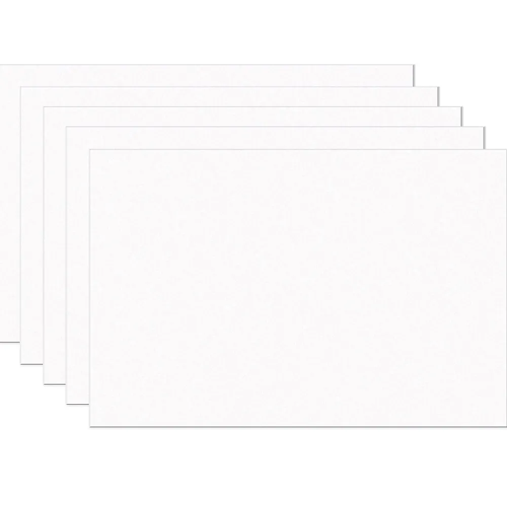 Construction Paper*Prang 12" x 18" Construction Paper, Bright White, 100 Sheets/Pack, 5 Packs (PAC8708-5)