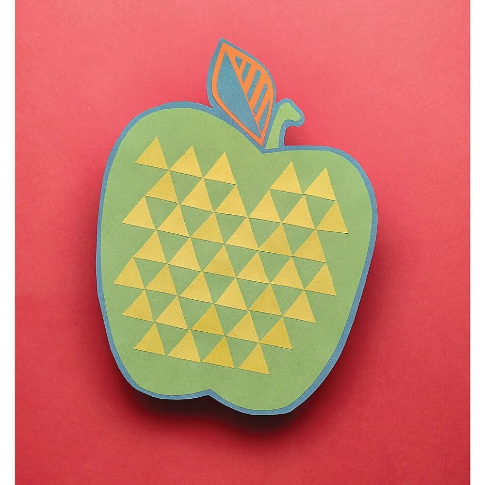 Construction Paper*Prang 9" x 12" Construction Paper, Bright Green, 50 Sheets/Pack (P9603-0001)