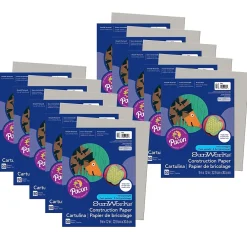 Construction Paper*Pacon Prang® Construction Paper, Gray, 9" x 12", 50 Sheets Per Pack, 10 Packs (PAC8803-10)