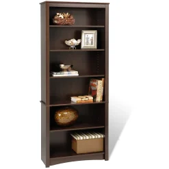 Bookcases*Prepac ™ 6 Shelf Bookcase, Espresso