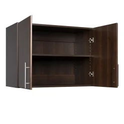 Storage Cabinets*Prepac Elite 32” Stackable Wall Cabinet, Espresso (EEW-3224)