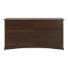 Storage Cabinets*Prepac Fremont 29" 6-Drawer Dresser, Espresso (EDC-6330-K)