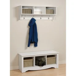 Shelving*Prepac ™ Sonoma Entryway Cubbie Shelf, 48