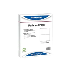Multipurpose Paper*Printworks Professional 8.5" x 11" Multipurpose Paper, 24 lbs., 92 Brightness, 500/Ream, 5 Reams/Carton (04118P)