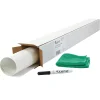 Dry Erase*Quartet ® Anywhere™ Repositionable Dry-Erase Surface, Self-Adhesive Sheets, 3’ x 2’ (R85532)