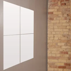 Dry Erase*Quartet ® Anywhere™ Repositionable Dry-Erase Surface, Self-Adhesive Sheets, 3’ x 2’ (R85532)