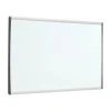 Dry Erase*Quartet Arc Cubicle Painted Steel Dry-Erase Whiteboard, Aluminum Frame, 1' x 1' (ARC1411)