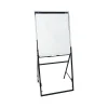 Dry Erase*Quartet Futura Flip Chart Easel, 67", Black Metal (QT351900)