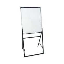 Dry Erase*Quartet Futura Flip Chart Easel, 67", Black Metal (QT351900)