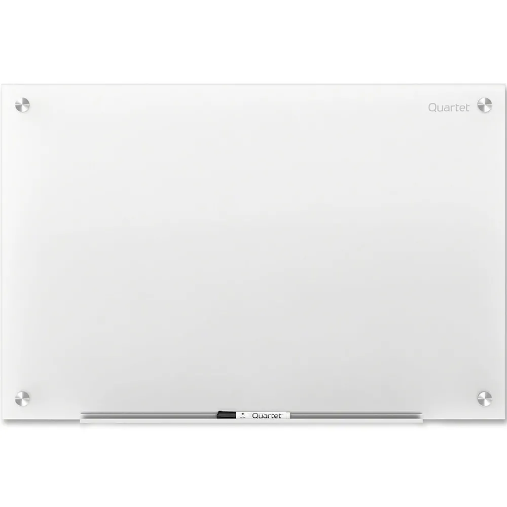 Dry Erase*Quartet Infinity Glass Dry-Erase Whiteboard, 3' x 2' (G3624F)