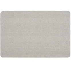 Bulletin*Quartet Oval Office Fabric Bulletin Board, Frameless, 3' x 2' (7683G)