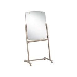 Dry Erase*Quartet Reversible Total Erase Dry-Erase Whiteboard, Steel Frame, 3' x 2' (300TE)