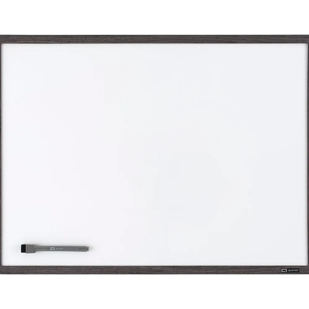 Dry Erase*Quartet Steel Dry-Erase Whiteboard, Gray Frame, 2' x 1.5' (Q052317W00-STPR)
