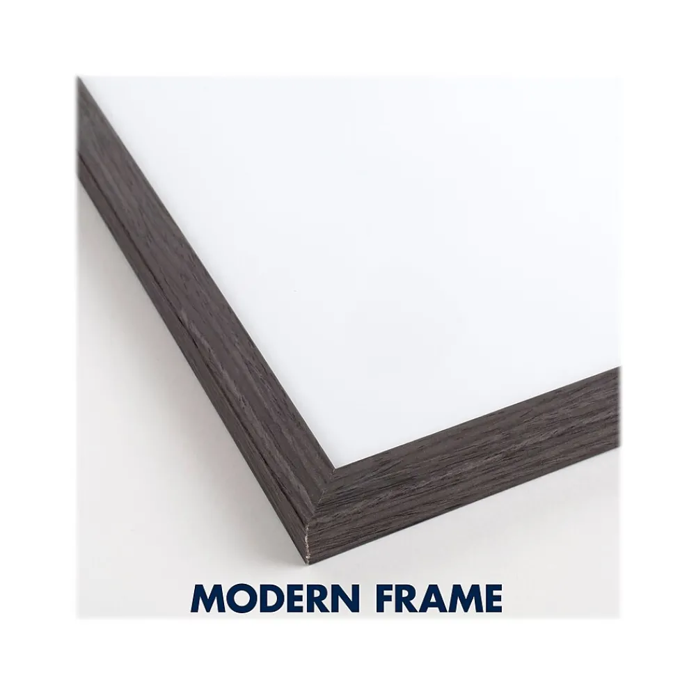 Dry Erase*Quartet Steel Dry-Erase Whiteboard, Gray Frame, 2' x 1.5' (Q052317W00-STPR)