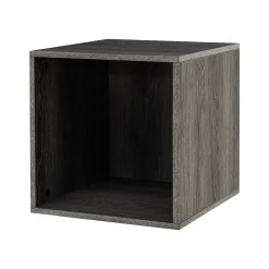 Storage Cabinets*QUUBs 15.75" Storage Cabinet with 1 Shelf, Weathered Gray (G115002100)