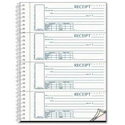 Accounting & Record Journals*Rediform Money Receipt Book, 2 3/4