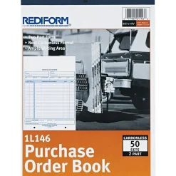Business Forms*Rediform 2-Part Carbonless Purchase Requisitions, 8.5