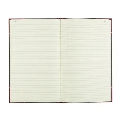 Accounting & Record Journals*National Brand Rediform Texhide Record Book, 500 Pages, Black (57151)