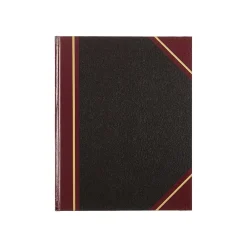 Accounting & Record Journals*National Brand Rediform Texhide Record Book, 7 7/8" x 10", Black, 150 Sheets/Book (56231)